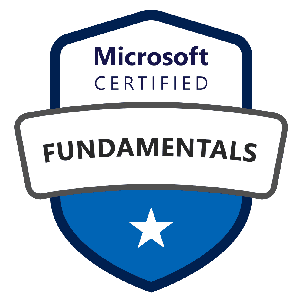 Microsoft Certified: Azure Fundamentals